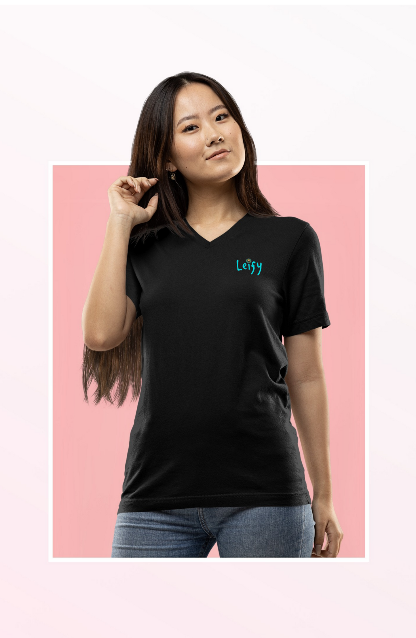 Lotus V-Neck Tee (US)