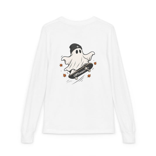 Youth Ghosty Halloween Longsleeve by LEIFY